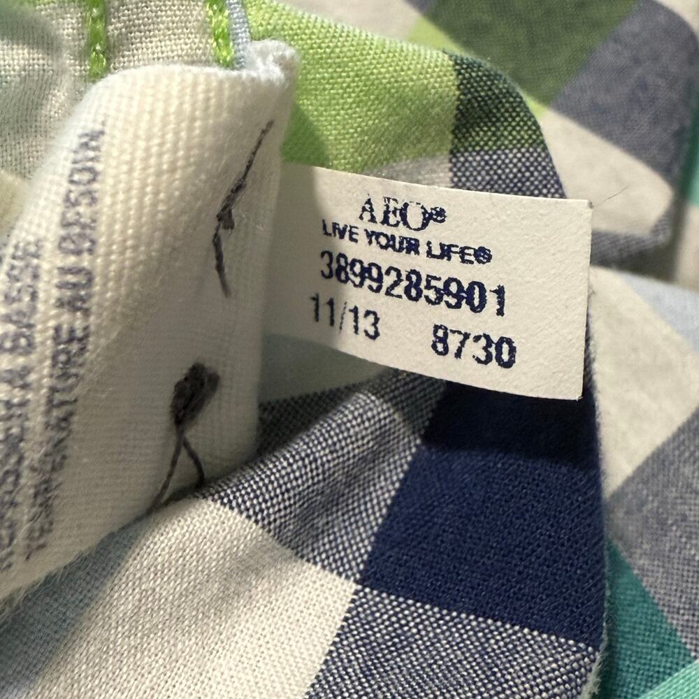 American Eagle Prep Fit Button Down - Medium - image 7